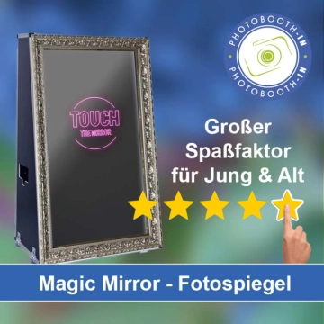 In Bad Oeynhausen einen Magic Mirror Fotospiegel mieten