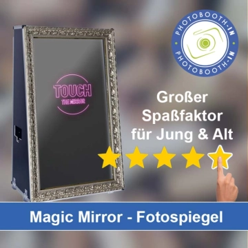 In Bad Rodach einen Magic Mirror Fotospiegel mieten