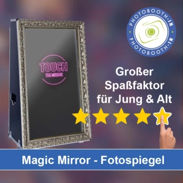 In Bad Saarow einen Magic Mirror Fotospiegel mieten