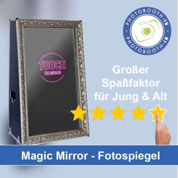 In Bad Säckingen einen Magic Mirror Fotospiegel mieten