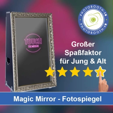 In Bad Salzdetfurth einen Magic Mirror Fotospiegel mieten