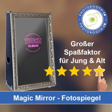 In Bad Salzschlirf einen Magic Mirror Fotospiegel mieten