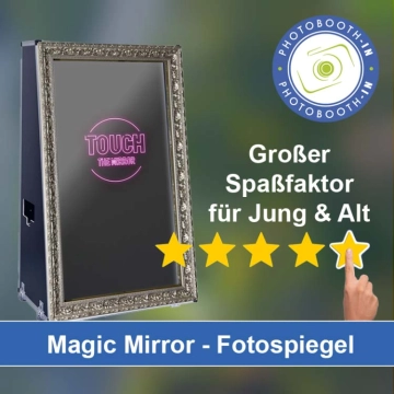 In Bad Salzuflen einen Magic Mirror Fotospiegel mieten
