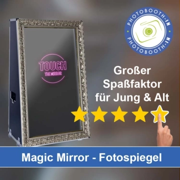 In Bad Salzungen einen Magic Mirror Fotospiegel mieten