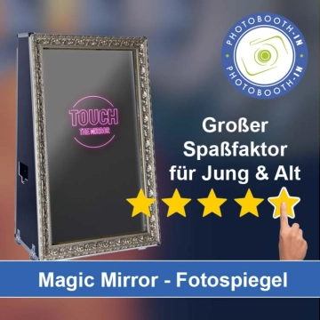 In Bad Sassendorf einen Magic Mirror Fotospiegel mieten