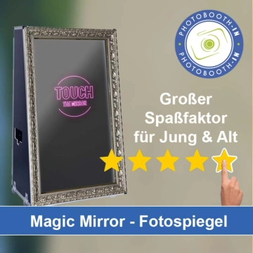 In Bad Schandau einen Magic Mirror Fotospiegel mieten