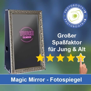 In Bad Schussenried einen Magic Mirror Fotospiegel mieten