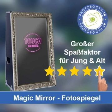 In Bad Schwalbach einen Magic Mirror Fotospiegel mieten