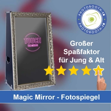 In Bad Schwartau einen Magic Mirror Fotospiegel mieten