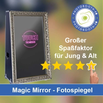 In Bad Soden am Taunus einen Magic Mirror Fotospiegel mieten