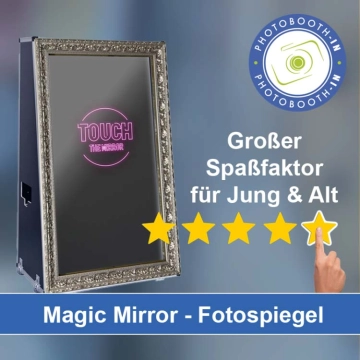 In Bad Steben einen Magic Mirror Fotospiegel mieten