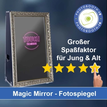 In Bad Tabarz einen Magic Mirror Fotospiegel mieten