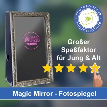 In Bad Überkingen einen Magic Mirror Fotospiegel mieten
