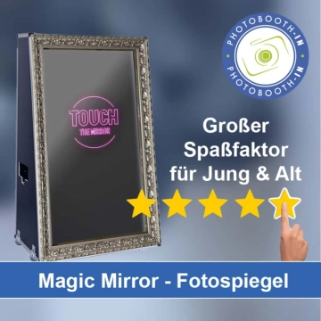 In Bad Waldsee einen Magic Mirror Fotospiegel mieten