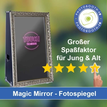 In Bad Wildbad einen Magic Mirror Fotospiegel mieten