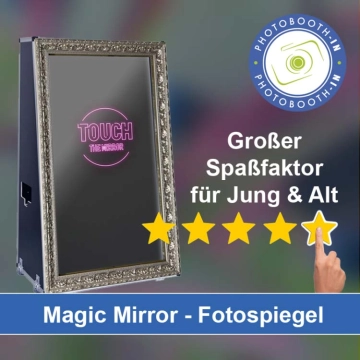 In Bad Wimpfen einen Magic Mirror Fotospiegel mieten