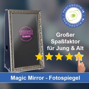 In Baddeckenstedt einen Magic Mirror Fotospiegel mieten
