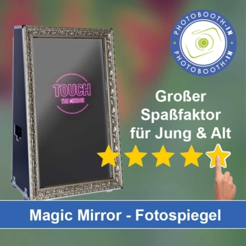 In Baden-Baden einen Magic Mirror Fotospiegel mieten
