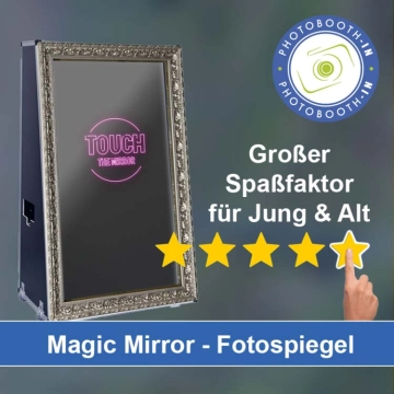 In Baindt einen Magic Mirror Fotospiegel mieten