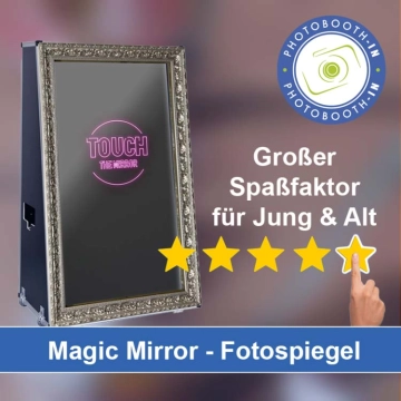 In Balingen einen Magic Mirror Fotospiegel mieten