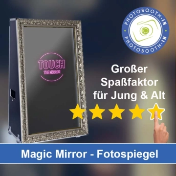 In Ballenstedt einen Magic Mirror Fotospiegel mieten
