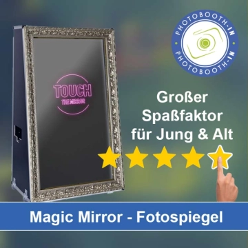 In Baltmannsweiler einen Magic Mirror Fotospiegel mieten