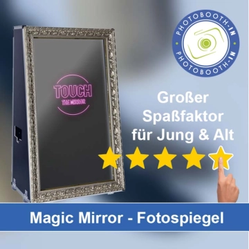 In Bammental einen Magic Mirror Fotospiegel mieten