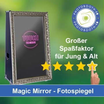In Barchfeld-Immelborn einen Magic Mirror Fotospiegel mieten
