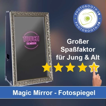 In Bardowick einen Magic Mirror Fotospiegel mieten