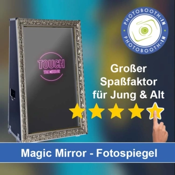 In Barnstorf einen Magic Mirror Fotospiegel mieten