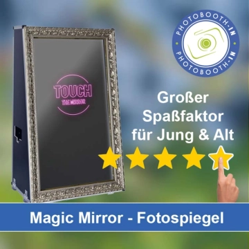 In Barntrup einen Magic Mirror Fotospiegel mieten