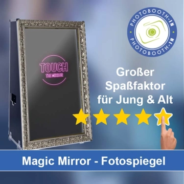 In Barsbüttel einen Magic Mirror Fotospiegel mieten