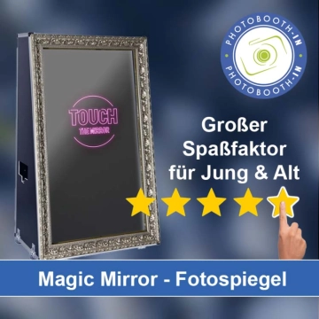 In Barth einen Magic Mirror Fotospiegel mieten