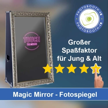 In Bassum einen Magic Mirror Fotospiegel mieten
