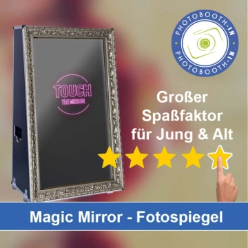 In Baumholder einen Magic Mirror Fotospiegel mieten