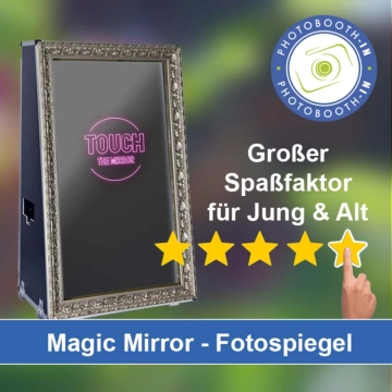 In Bechhofen (Mittelfranken) einen Magic Mirror Fotospiegel mieten