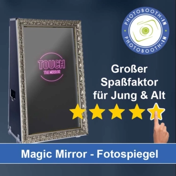 In Beetzendorf einen Magic Mirror Fotospiegel mieten