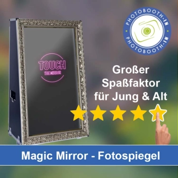 In Bellenberg einen Magic Mirror Fotospiegel mieten