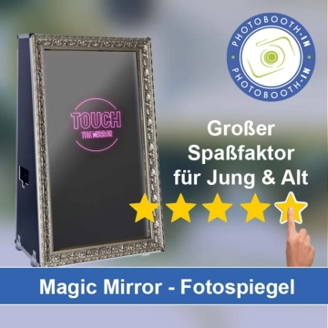In Bellheim einen Magic Mirror Fotospiegel mieten