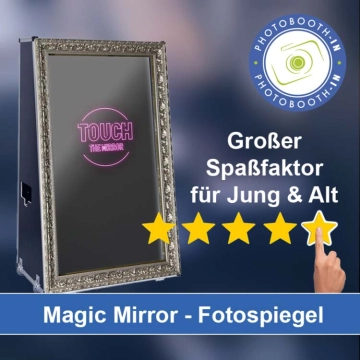 In Benediktbeuern einen Magic Mirror Fotospiegel mieten