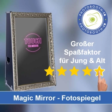 In Benningen am Neckar einen Magic Mirror Fotospiegel mieten