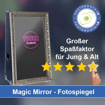 In Berchtesgaden einen Magic Mirror Fotospiegel mieten