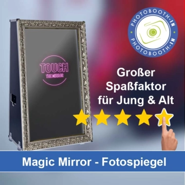 In Berg bei Neumarkt in der Oberpfalz einen Magic Mirror Fotospiegel mieten