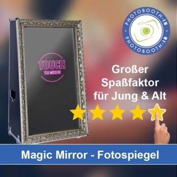 In Berg (Starnberger See) einen Magic Mirror Fotospiegel mieten