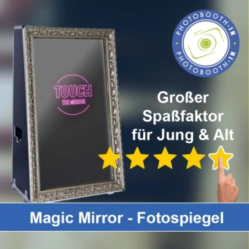In Bergheim einen Magic Mirror Fotospiegel mieten