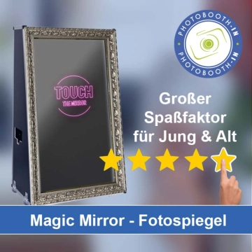 In Bergkirchen einen Magic Mirror Fotospiegel mieten