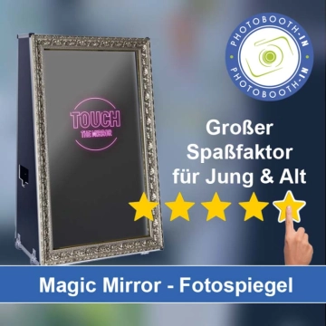 In Bermatingen einen Magic Mirror Fotospiegel mieten