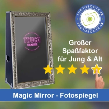 In Berne einen Magic Mirror Fotospiegel mieten