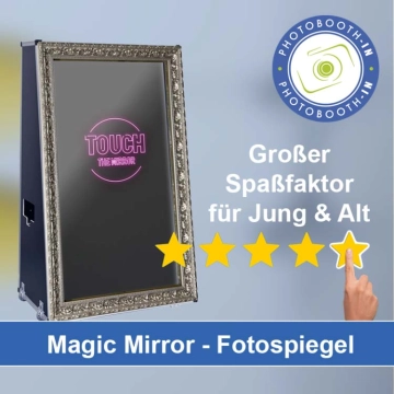 In Bernhardswald einen Magic Mirror Fotospiegel mieten