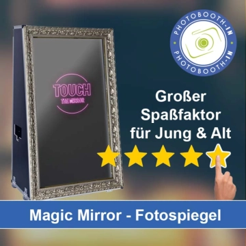 In Bernried (Niederbayern) einen Magic Mirror Fotospiegel mieten